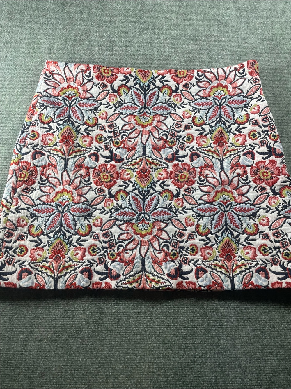 Loft Flower Embroidered Skirt 14